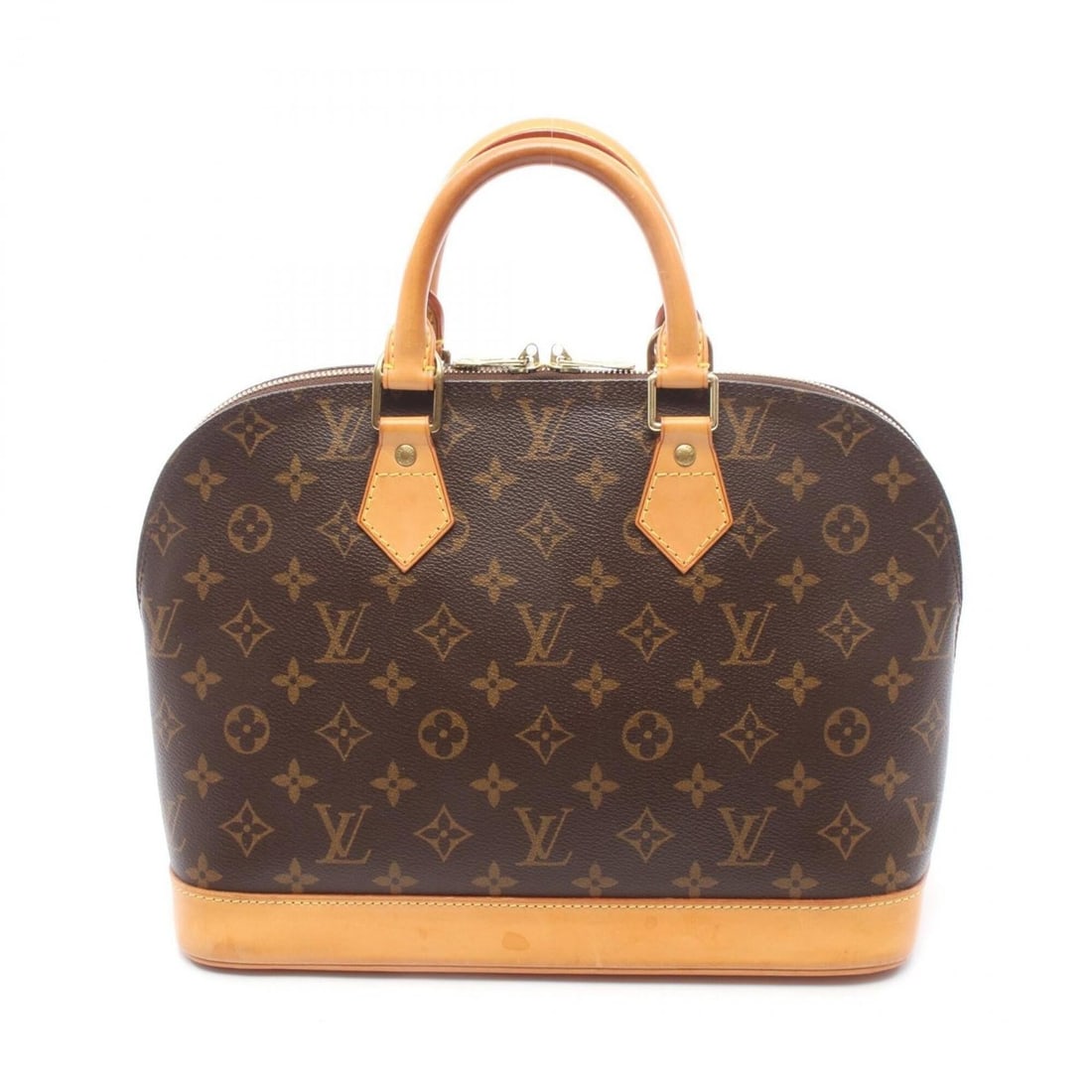 Louis Vuitton Alma PM Monogram Handbag, Coated Canvas Leather, Women's, Brown, M51130 (1 of 20)