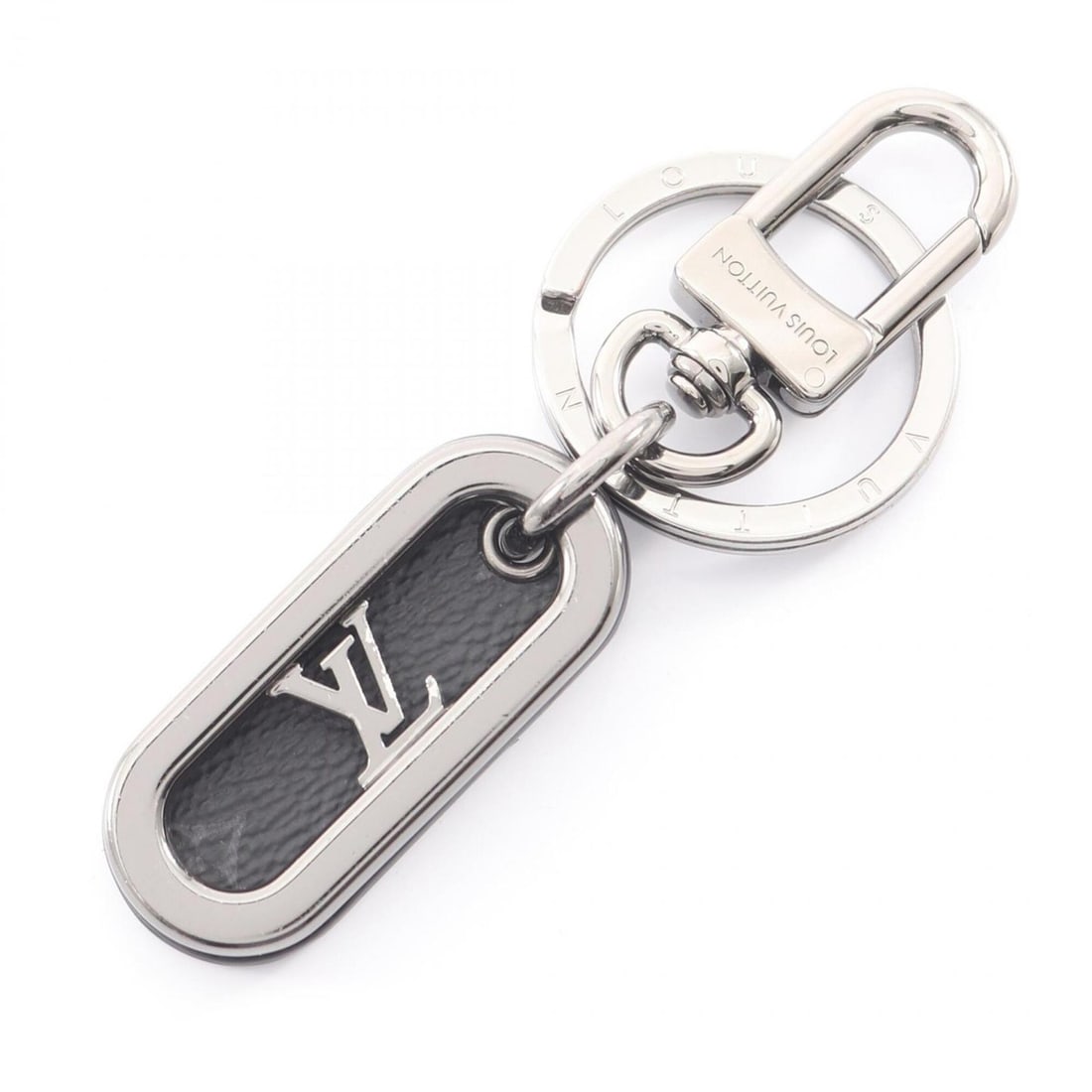 Louis Vuitton LV Signature Chain Monogram Eclipse Key Case Accessory Metal Men's Women's (1 of 20)