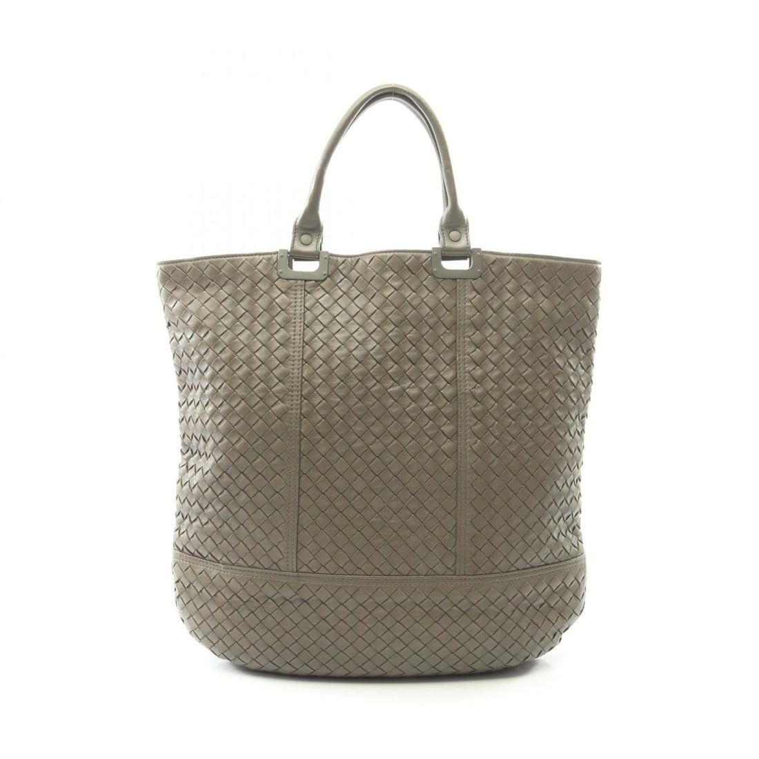 Bottega Veneta Intrecciato Tote Bag Handbag Leather Women's Gray: --- Catalog ---Category: SizeSize (HxWxD): 38cm x 34cm x 4cm / 14.96'' x 13.38'' x 1.57''Category: DesignType: Handbag, Tote bagColor: GrayGender: WomenMaterial: Leather Category: GeneralBrand: Botteg