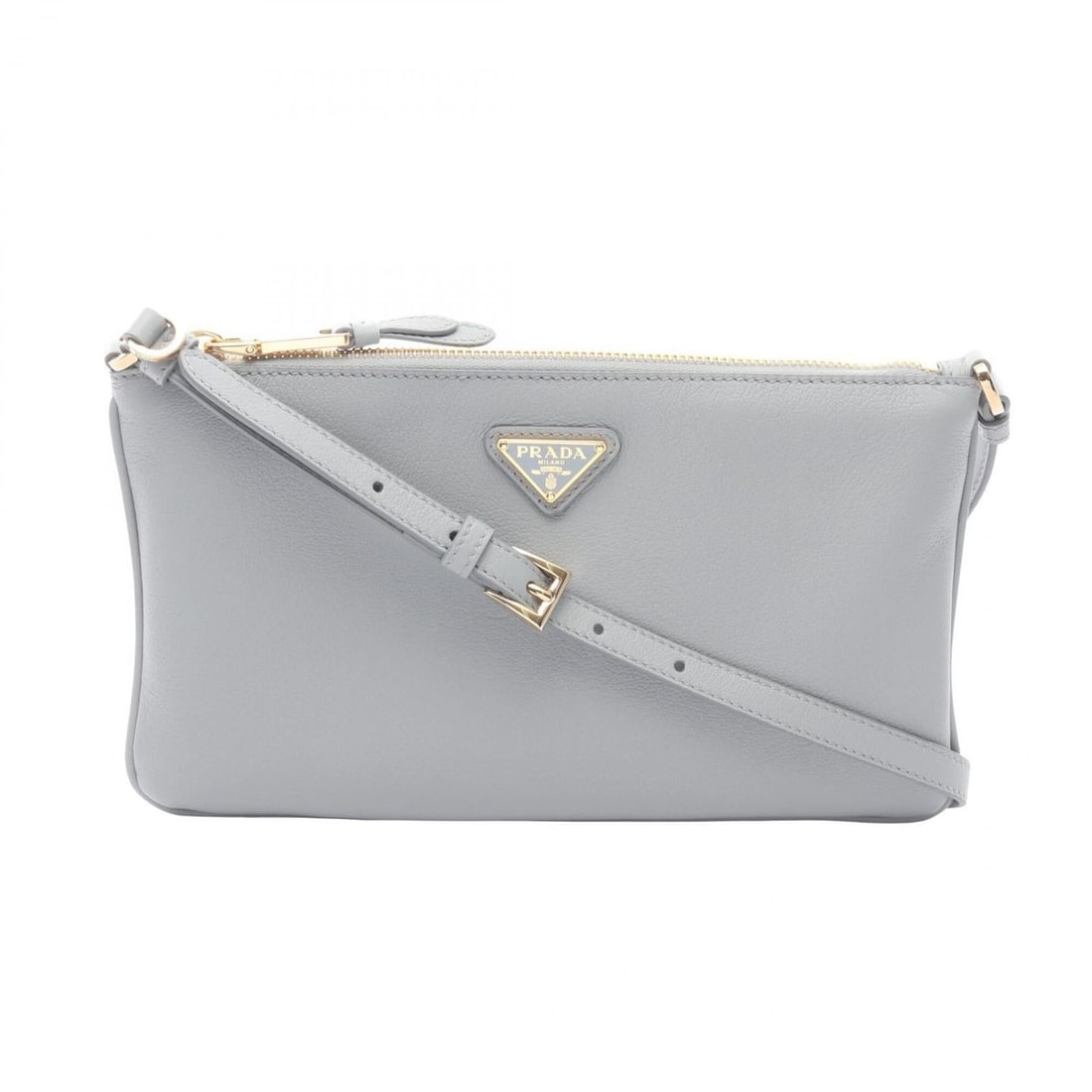 Prada SOFT GRAIN Shoulder Bag/Handbag, Leather, Women's, Blue, 1BC238: --- Catalog ---Category: SizeSize (HxWxD): 14cm x 24cm x 1cm / 5.51'' x 9.44'' x 0.39''Category: DesignType: Handbag, Shoulder bagColor: BlueGender: WomenMaterial: Leather Category: GeneralMPN: 1BC238