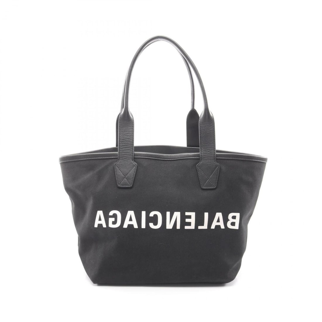 Balenciaga Cities Paris Jumbo Tote Bag Handbag Canvas Leather Women's Black 692068: --- Catalog ---Category: SizeSize (HxWxD): 26cm x 28cm x 17cm / 10.23'' x 11.02'' x 6.69''Category: DesignType: Handbag, Tote bagColor: BlackGender: WomenMaterial: Canvas , Leather Category: GeneralMP