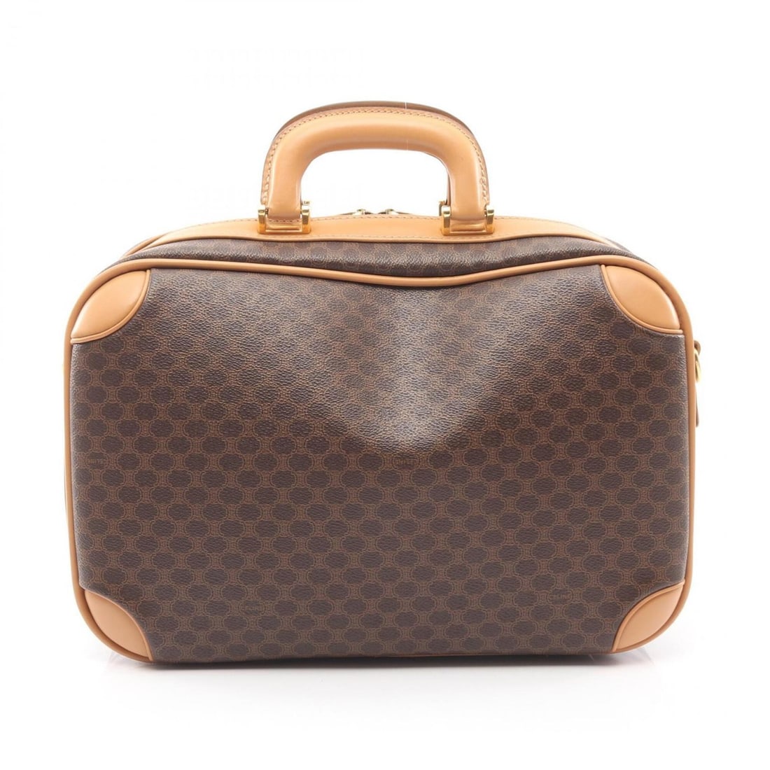 Celine Macadam Briefcase Handbag, Coated Canvas Leather, Men's, Brown/Beige: --- Catalog ---Category: SizeSize (HxWxD): 24cm x 36cm x 15cm / 9.44'' x 14.17'' x 5.9''Category: DesignType: Briefcase, HandbagColor: Beige, BrownGender: MenMaterial: Coated canvas , Leather Category
