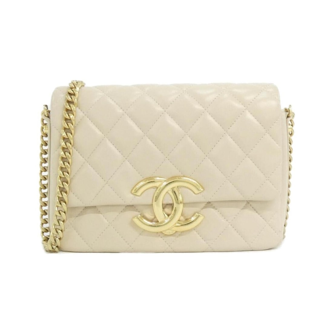 Chanel AS3855 Shoulder Bag: --- Catalog ---Category: SizeSize (HxWxD): 16cm x 21cm x 6cm / 6.29'' x 8.26'' x 2.36''Category: DesignType: Shoulder bagColor: BeigeGender: WomenMaterial: Leather Hardware Color: GoldLeather/Fur Type