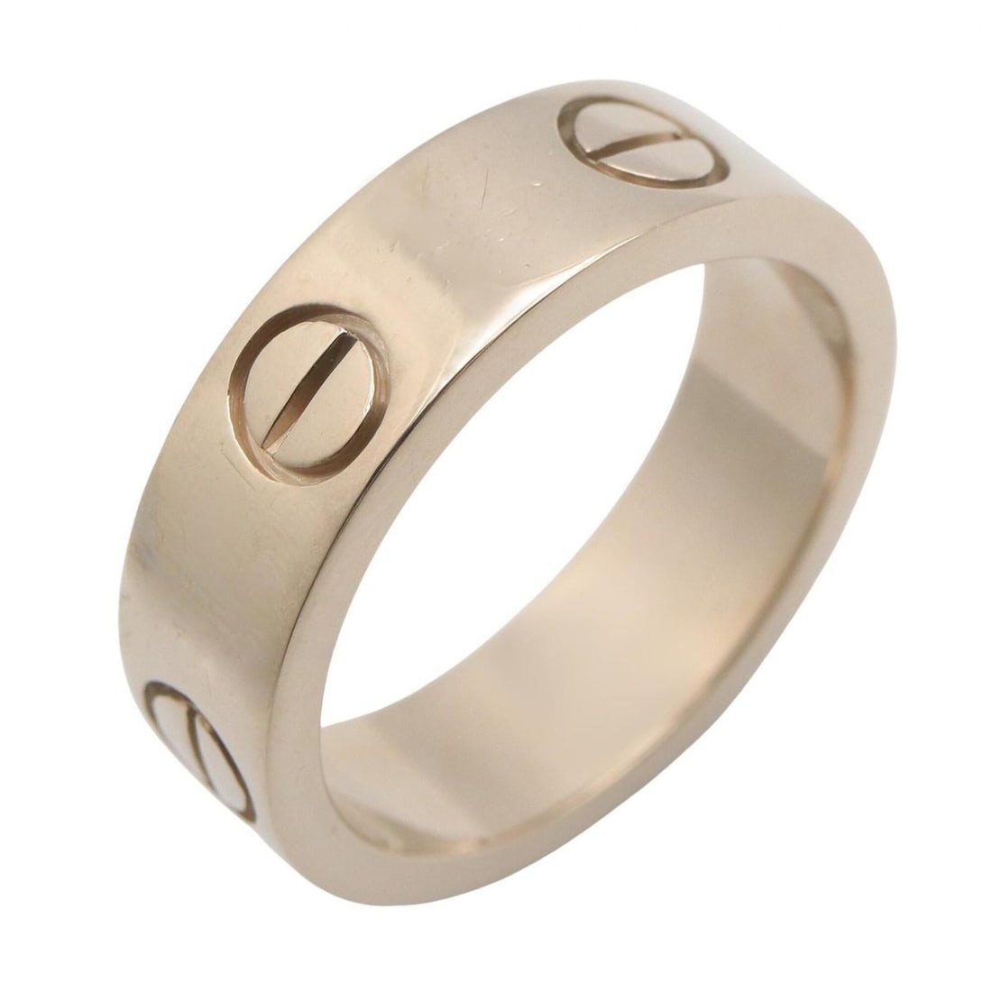 Cartier Love Ring, 18K White Gold (18KWG), Silver Tone, for Men and Women.: --- Catalog ---Category: SizeJP Size: 11.5US Size: 6Category: DesignType: Band ringColor: SilverGender: Men,WomenMaterial: White gold (18K)Category: GeneralBrand: Cartier--- Item List ---Section: Cond