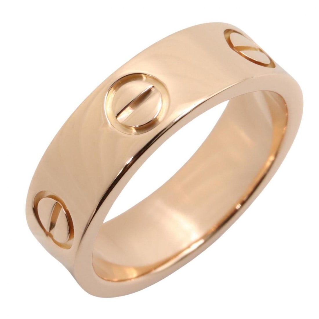 Cartier Love Ring, 18K Pink Gold (PG), Women's, Tone, B4084800: --- Catalog ---Category: SizeJP Size: 10.5US Size: 5.5Category: DesignType: Band ringColor: GoldGender: WomenMaterial: Pink gold (18K)Category: GeneralMPN: B4084800Brand: Cartier--- Item List ---Secti