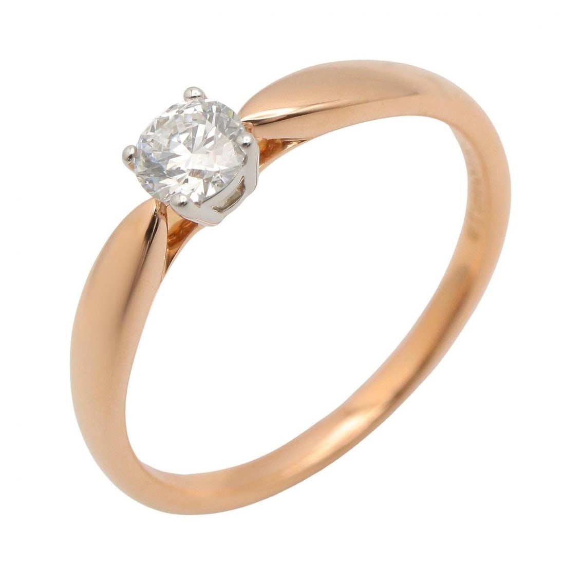 Tiffany & Co. Harmony Diamond Ring - 18K Pink Gold (PG) and Pt950 Platinum Women's Clear, Gold,: --- Catalog ---Category: SizeJP Size: 9.5US Size: 5Category: DesignType: Band ringColor: Clear, Gold, SilverStone: DiamondGender: WomenMaterial: Pink gold (18K), Platinum 950Category: GeneralBrand: Ti