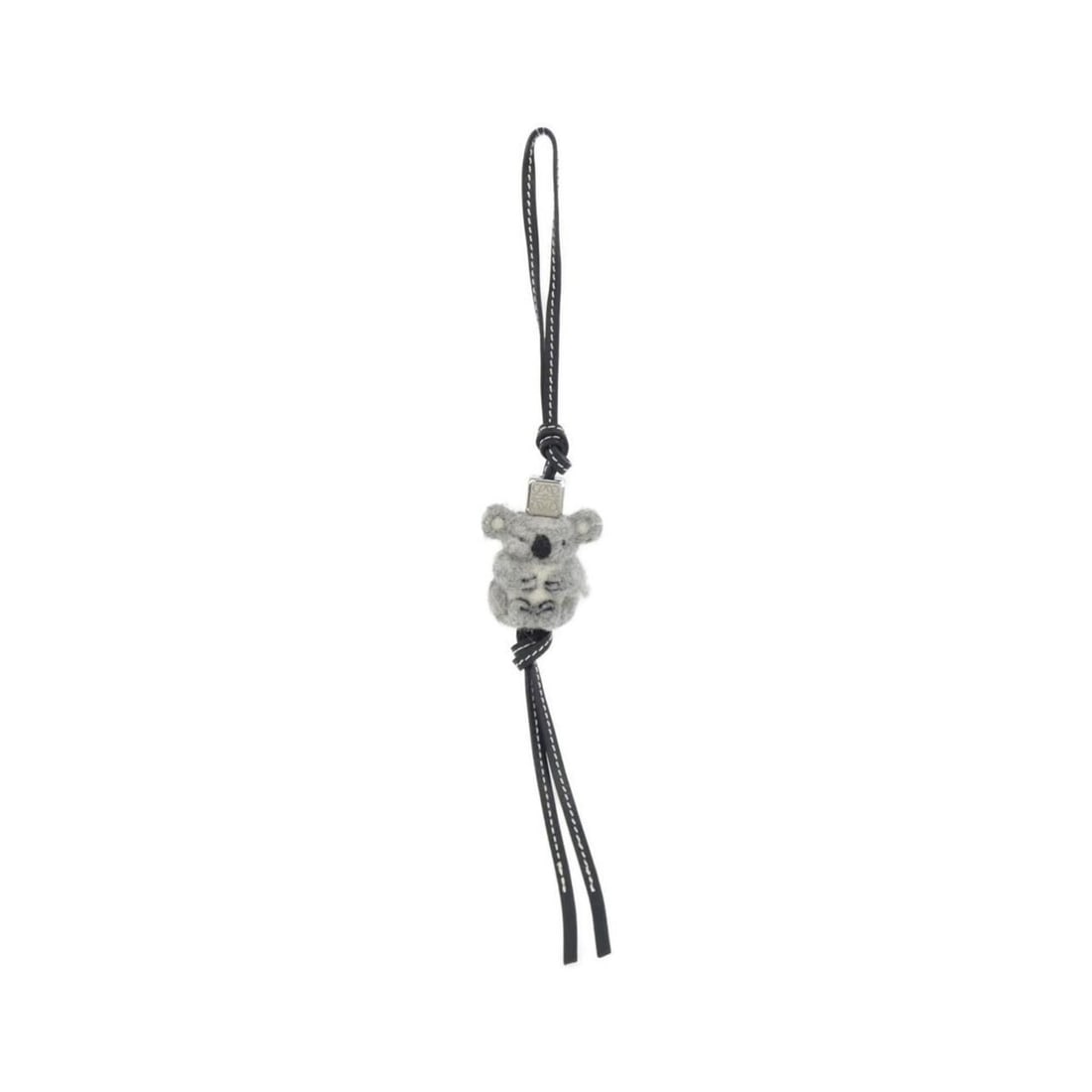 Loewe Koala Charm C880232X01 - Accessory Bag: --- Catalog ---Category: DesignType: Handbag charmColor: Black, Light grayGender: Women,MenMaterial: LeatherLeather/Fur Type: CalfskinCategory: GeneralBrand: Loewe--- Item List ---Section: ConditionRa