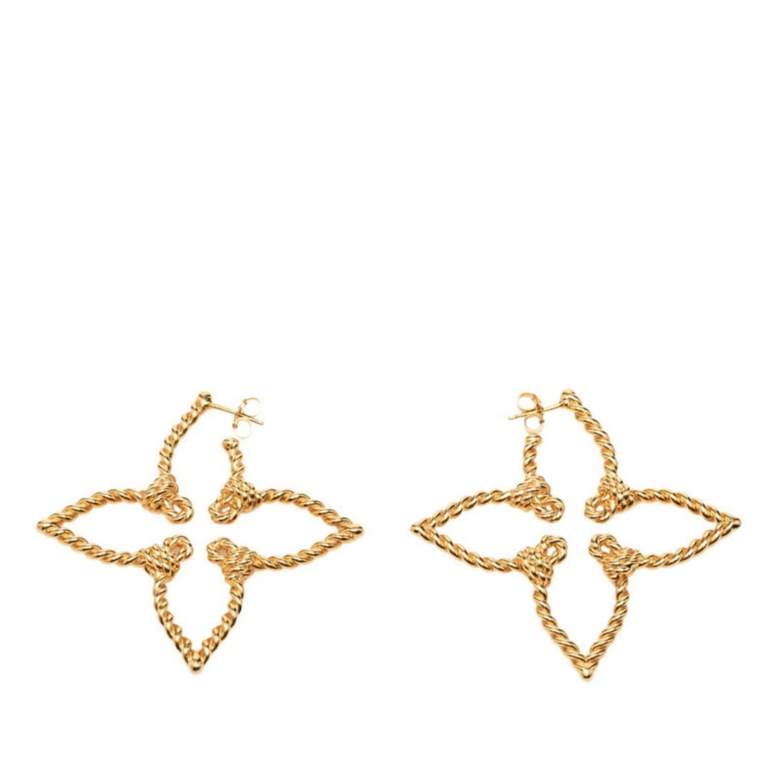 Louis Vuitton Nautical Monogram Flower Hoop Earrings M01848 Gold Plated Women's LOUIS VUITTON: --- Catalog ---Category: SizeSize (HxWxD): 60.20mm x 6.40mm x 11.00mm / 2.37'' x 0.25'' x 0.43''Category: DesignType: Hoop earringsColor: GoldGender: WomenCategory: GeneralLine: MonogramBrand: Louis V