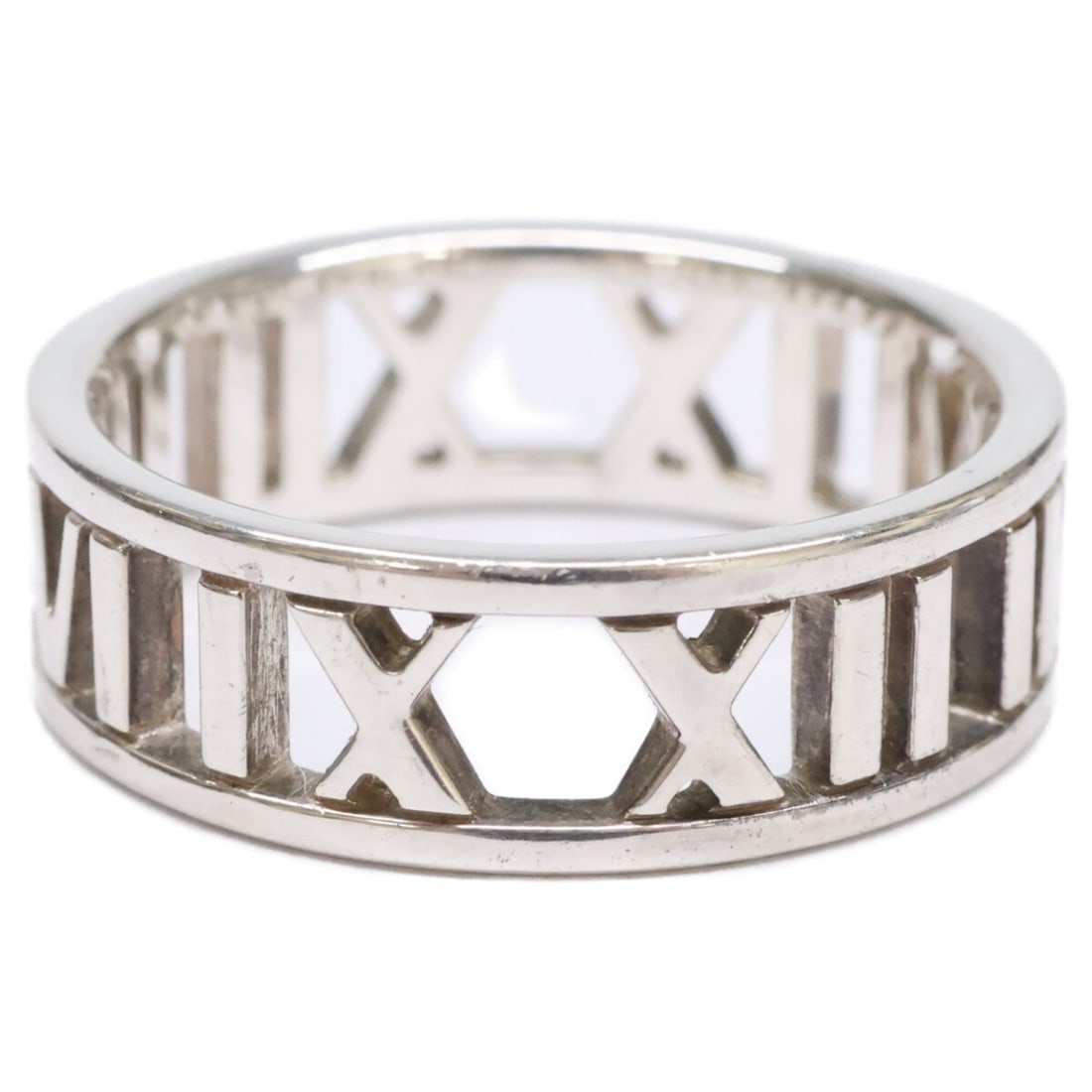 TIFFANY&Co. Tiffany & Co. Ag925 Atlas Open Ring, Silver, Men's Ring: --- Catalog ---Category: SizeJP Size: 18US Size: 9Category: DesignType: Band ringColor: SilverGender: MenMaterial: Silver 925Category: GeneralBrand: Tiffany--- Item List ---Section: ConditionRanking: 