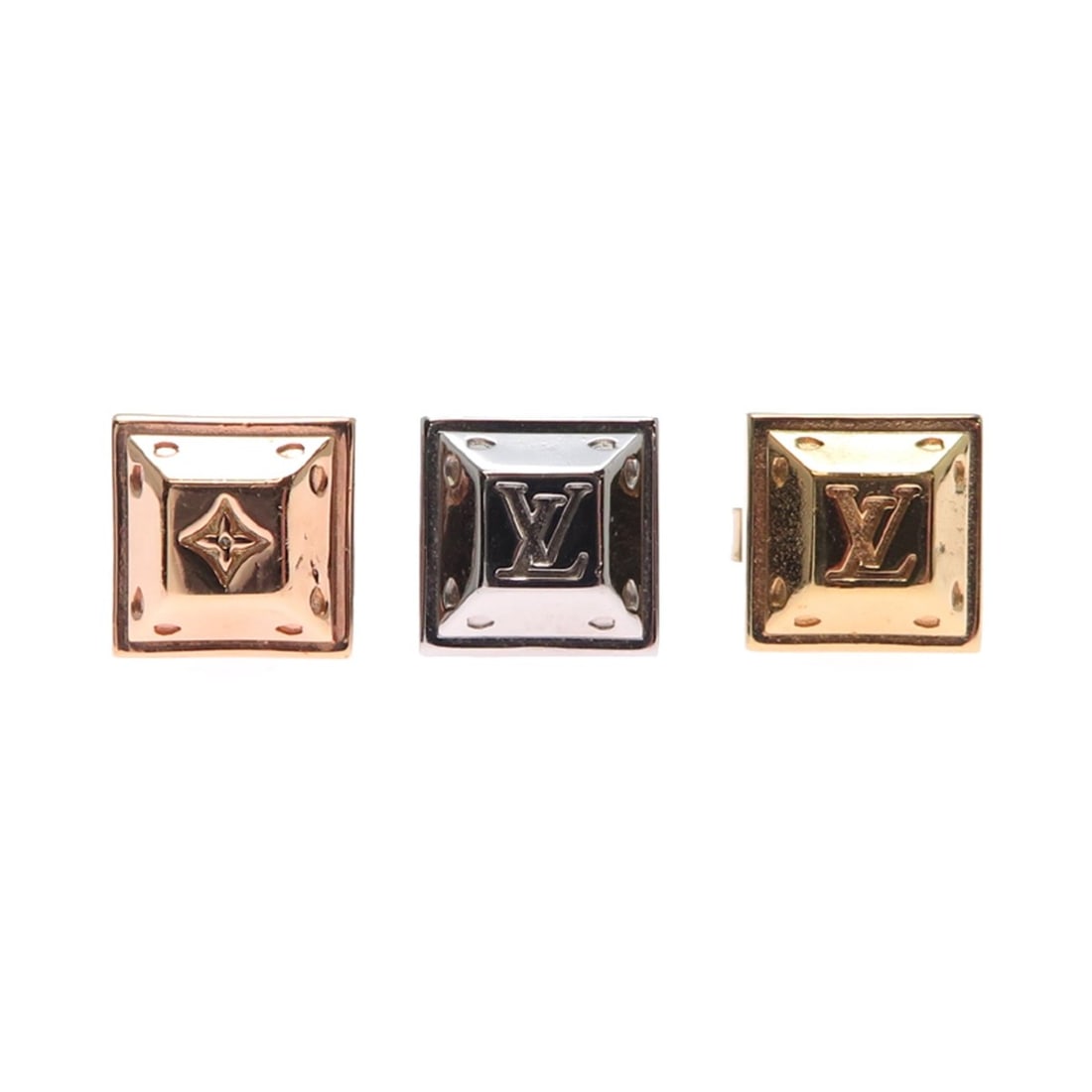 Louis Vuitton Bouclé de Rayle Purse Nanogram Tennis Earrings (Gold Plated) - Women's & Men's: --- Catalog ---Category: SizeSize (HxWxD): 9.00mm x 9.00mm / 0.35'' x 0.35''Category: DesignType: Stud earringsGender: Men,WomenMaterial: Gold platingCategory: GeneralBrand: Louis Vuitton--- Item List