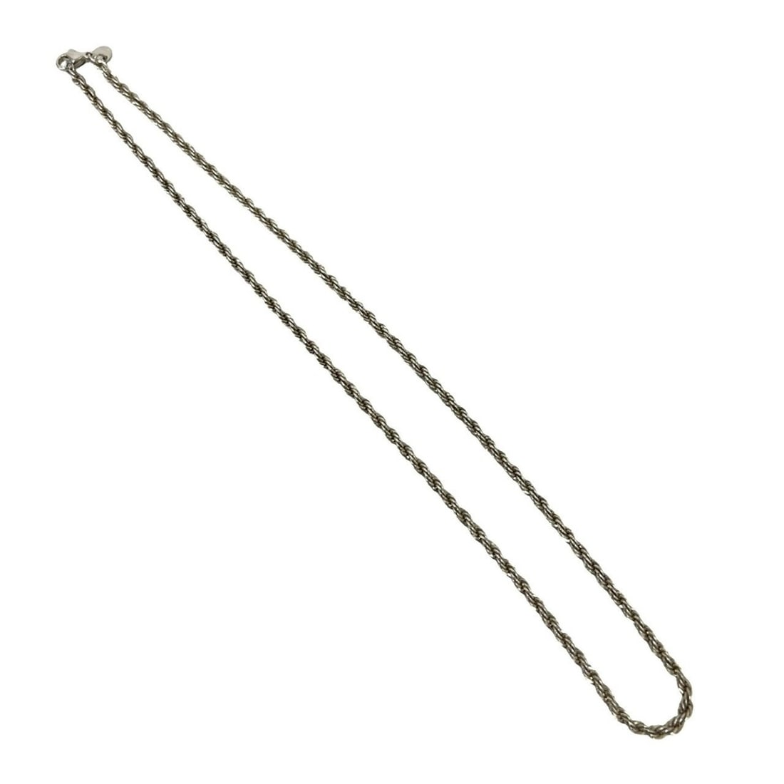 TIFFANY&Co. Tiffany Vintage Twist Necklace, Sterling Silver 925, Accessory, Item Number 34597: --- Catalog ---Category: SizeNeck Circumference: 45 cm / 17.71''Category: DesignColor: SilverGender: WomenMaterial: Silver 925Necklace Type: NecklaceCategory: GeneralBrand: Tiffany--- Item List ---Sec