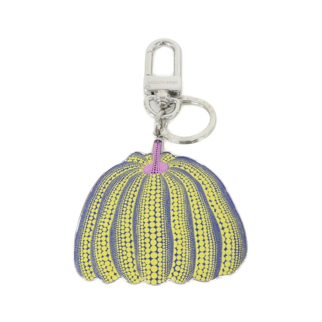 Louis Vuitton (LV X YK) Porte Clés Pumpkin M01103 Keyring: --- Catalog ---Category: DesignType: KeyringColor: Silver, YellowGender: Men,WomenMaterial: LeatherLeather/Fur Type: Calf leatherCategory: GeneralMPN: M01103Brand: Louis Vuitton--- Item List