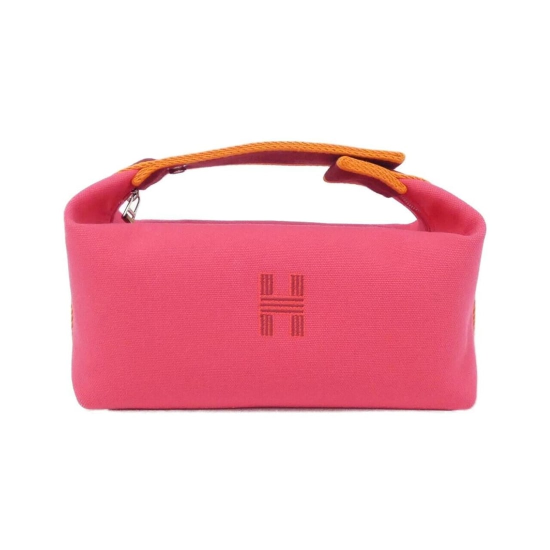 Hermes Bride à Black PM 103222M Handbag Pouch: --- Catalog ---Category: SizeSize (HxWxD): 11cm x 20.5cm x 12cm / 4.33'' x 8.07'' x 4.72''Category: DesignType: Handbag, PouchColor: PinkGender: Women,MenMaterial: Canvas Category: GeneralMPN: