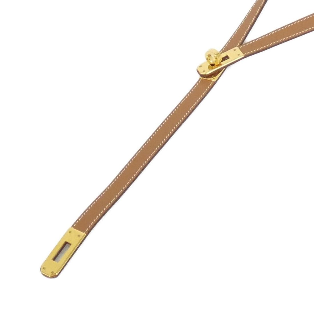 Hermes Kelly 500283FC Necklace: --- Catalog ---Category: SizeNeck Circumference: 52 cm / 20.47''Category: DesignColor: GoldGender: WomenMaterial: Swift leatherNecklace Type: NecklaceCategory: GeneralMPN: 500283FCBrand: Hermes---