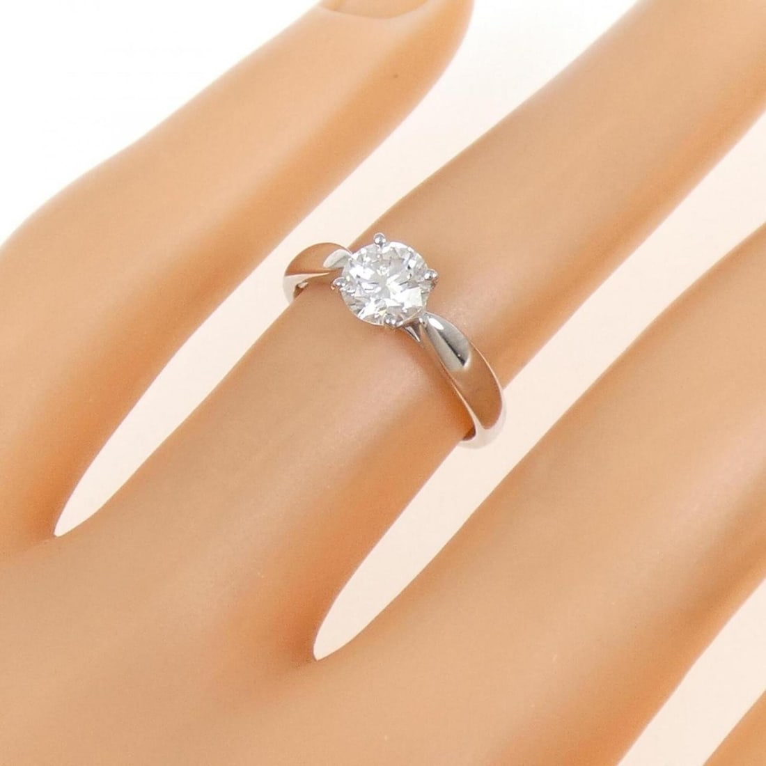 Tiffany Harmony Ring 0.57CT H VVS2 3EXT - 5