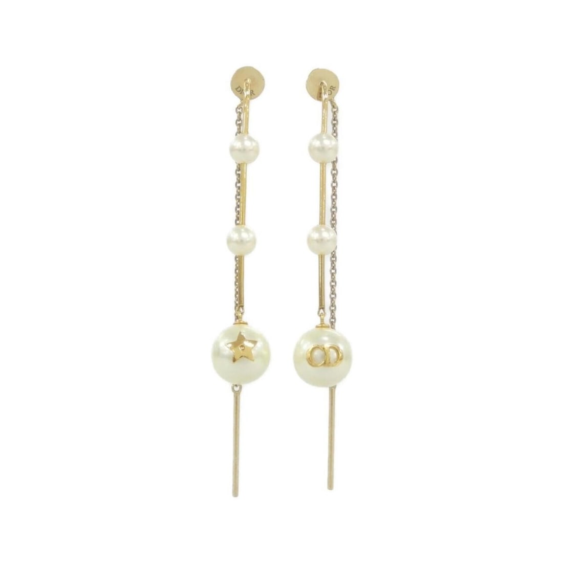 Christian Dior E1073DSERS Earrings: --- Catalog ---Category: SizeSize (HxWxD): 8.40mm x 1.20mm / 0.33'' x 0.05''Category: DesignType: Stud earringsColor: WhiteGender: WomenCategory: GeneralMPN: E1073DSERSBrand: Christian Dior--- Item