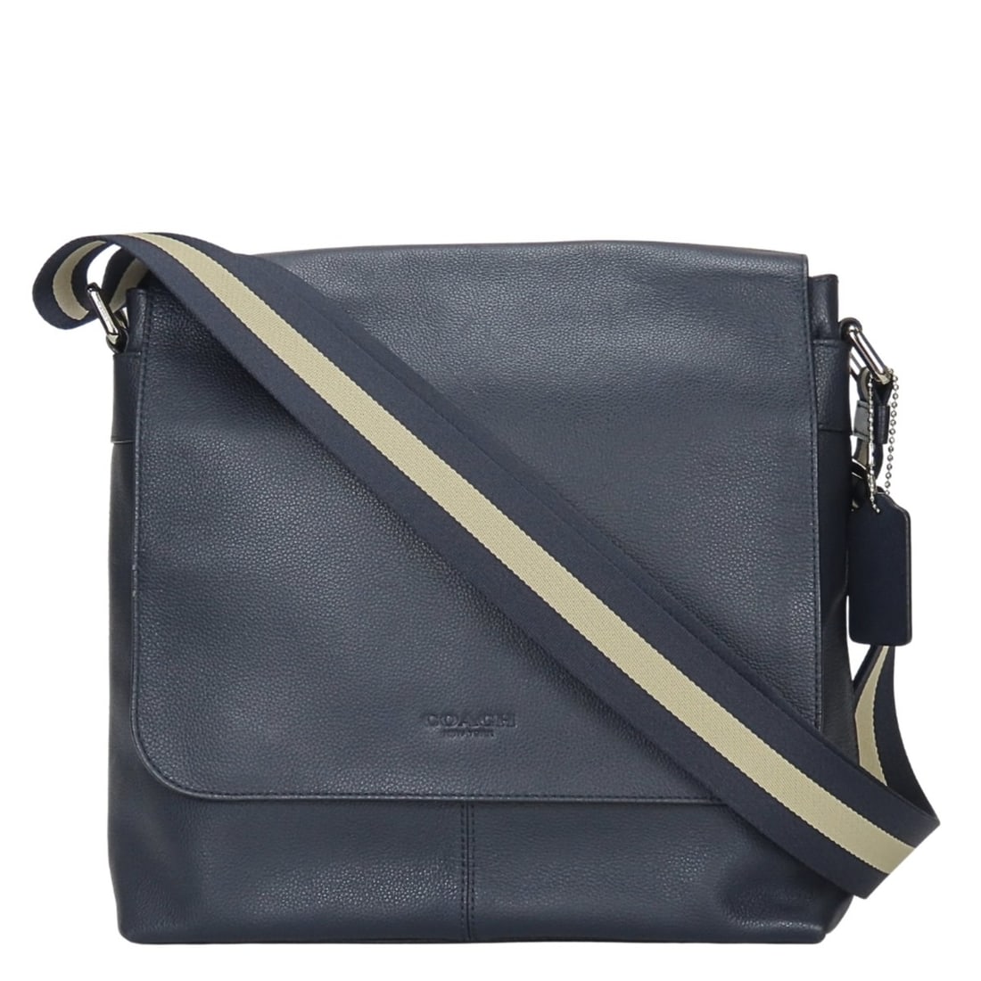 Coach Shoulder Bag F72362 Leather Navy Men's COACH: --- Catalog ---Category: SizeWeight: 765g / 1.68lb.Size (HxWxD): 26cm x 28cm x 7.5cm / 10.23'' x 11.02'' x 2.95''Strap Length: 76cm - 136cm / 29.92'' - 53.54''Category: DesignType: Shoulder bagColor: 