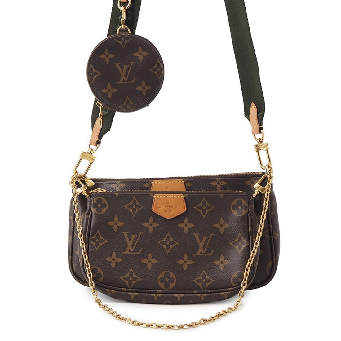Louis Vuitton Shoulder Bag Monogram Multi Pochette Accessoires M44813 LOUIS VUITTON Handbag Pouch: --- Catalog ---Category: SizeWeight: 450g / 15.87oz.Size (HxWxD): 13cm x 24cm x 4cm / 5.11'' x 9.44'' x 1.57''Strap Length: 47cm - 105cm / 18.5'' - 41.33''Category: DesignType: Handbag, Pochette,