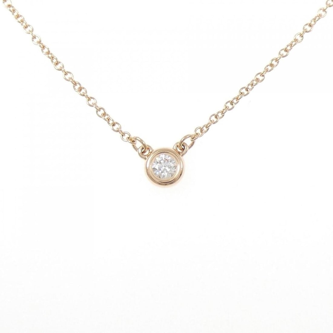 Tiffany & Co. By the Yard Necklace: --- Catalog ---Category: SizePendant Size: 4.5mm / 0.17''Neck Circumference: 41 cm / 16.14''Category: DesignGender: WomenMaterial: Pink gold (18K)Necklace Type: NecklaceCategory: GeneralBrand: