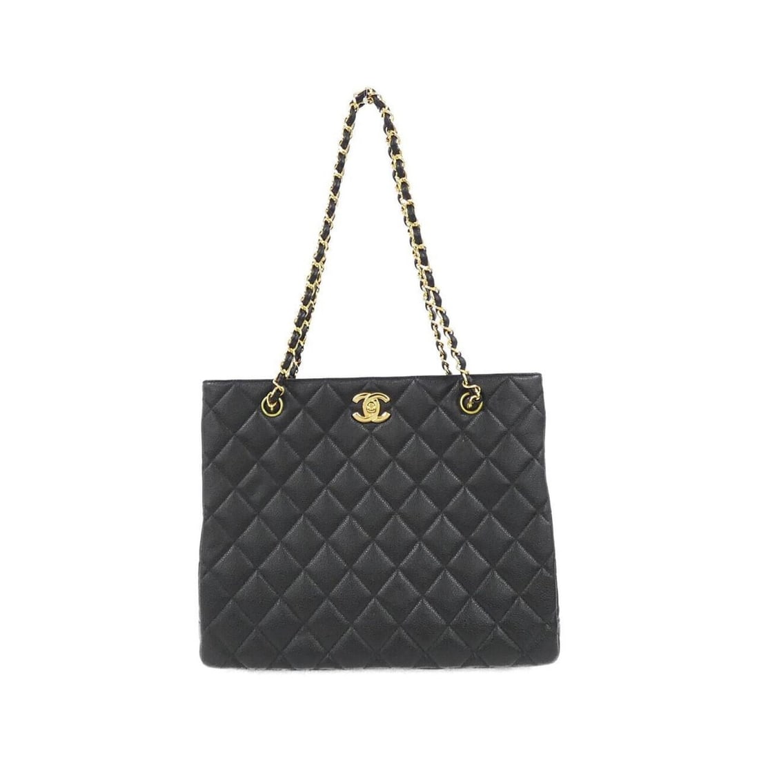 Chanel shoulder bag: --- Catalog ---Category: SizeSize (HxWxD): 25cm x 32cm x 8cm / 9.84'' x 12.59'' x 3.14''Category: DesignType: Shoulder bagColor: BlackGender: WomenMaterial: Grained Calfskin Category: GeneralBrand: