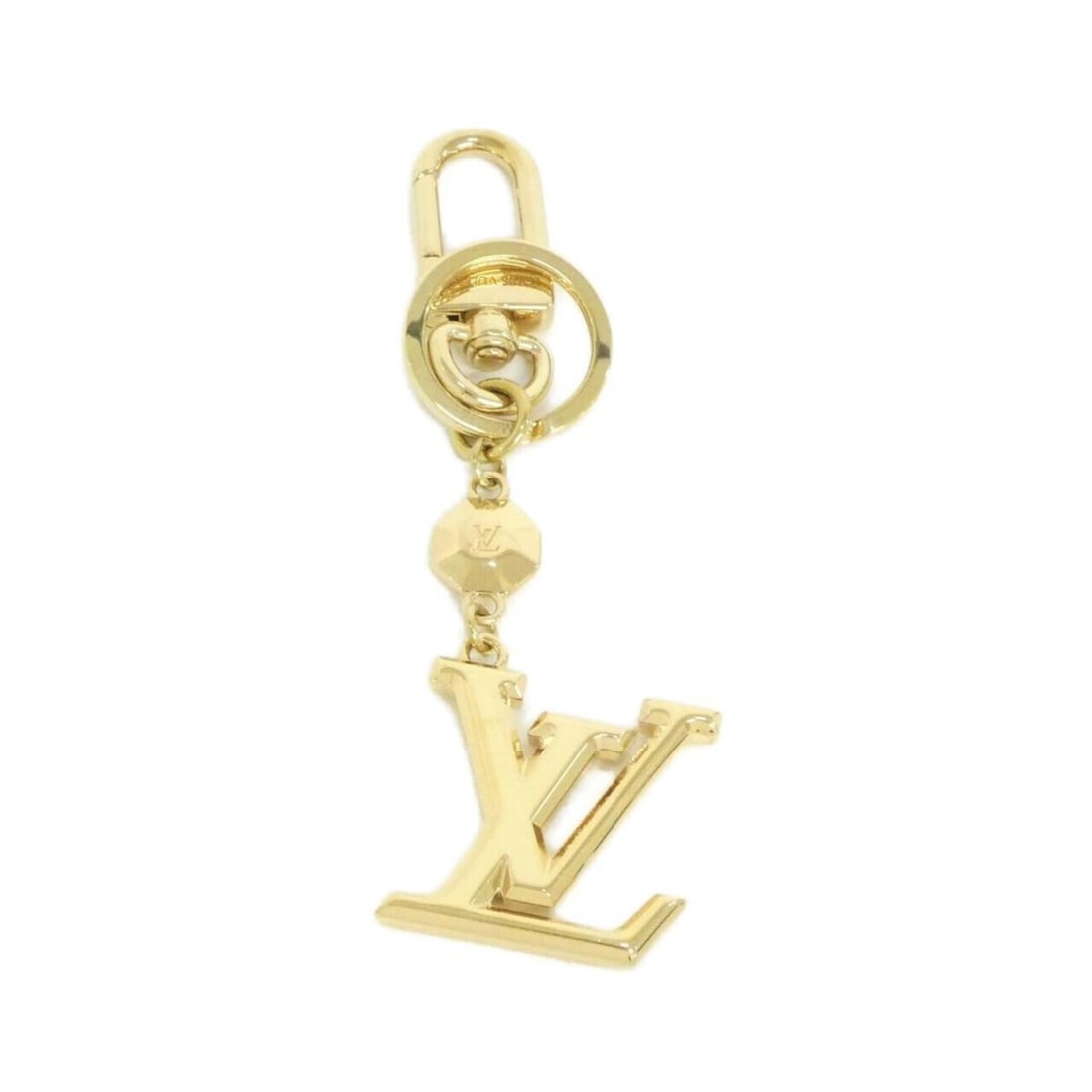 Louis Vuitton Keychain LV Facette M65216 Keyring: --- Catalog ---Category: DesignType: KeyringColor: GoldGender: Women,MenCategory: GeneralBrand: Louis Vuitton--- Item List ---Section: ConditionRanking: Rank A Used - A few traces of usage, some scrat