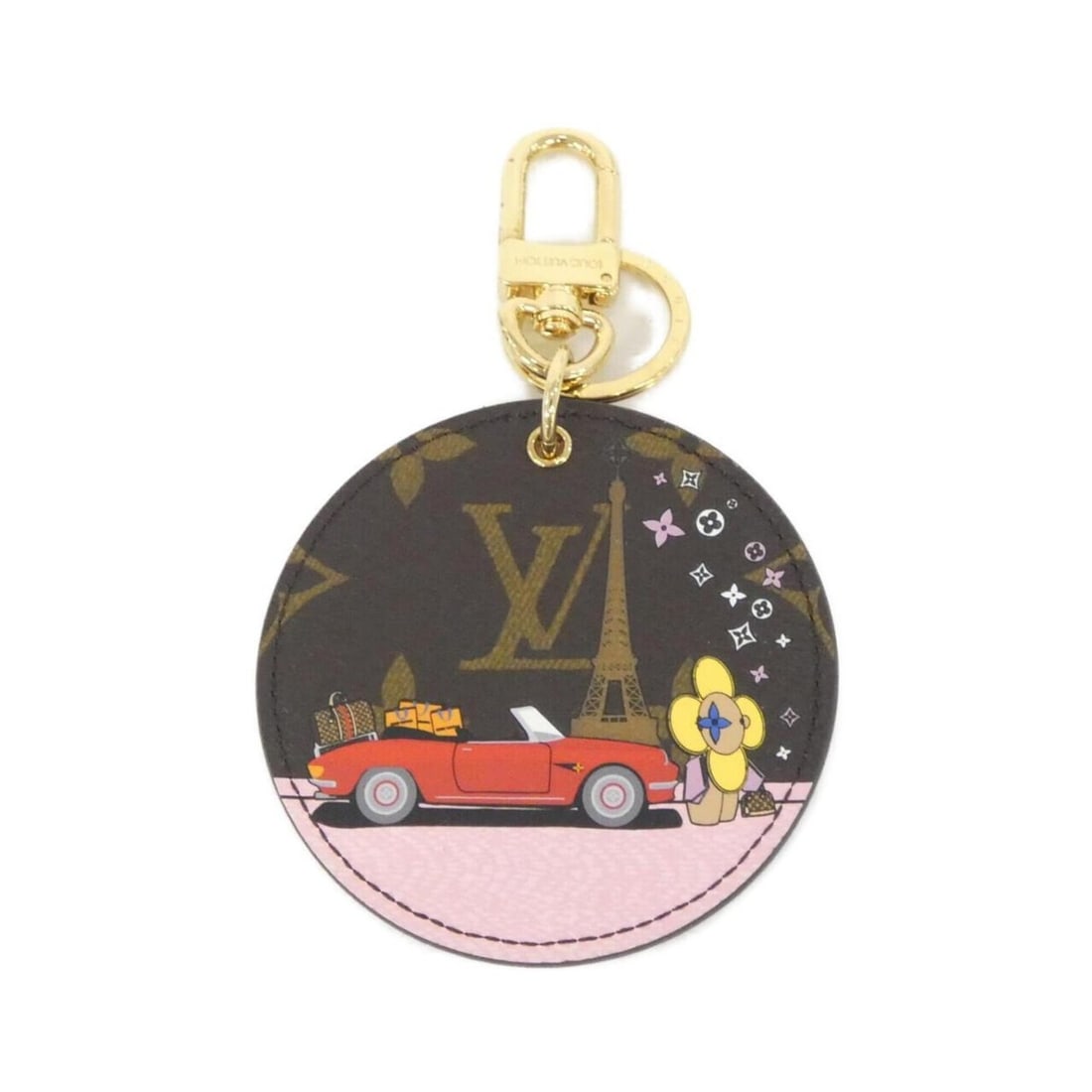 Louis Vuitton Monogram (Vivienne) Porte Clés Illustré M68651 Keyring: --- Catalog ---Category: DesignType: KeyringColor: MarronGender: Women,MenMaterial: CanvasCategory: GeneralBrand: Louis Vuitton--- Item List ---Section: ConditionRanking: Rank A Used - A few traces