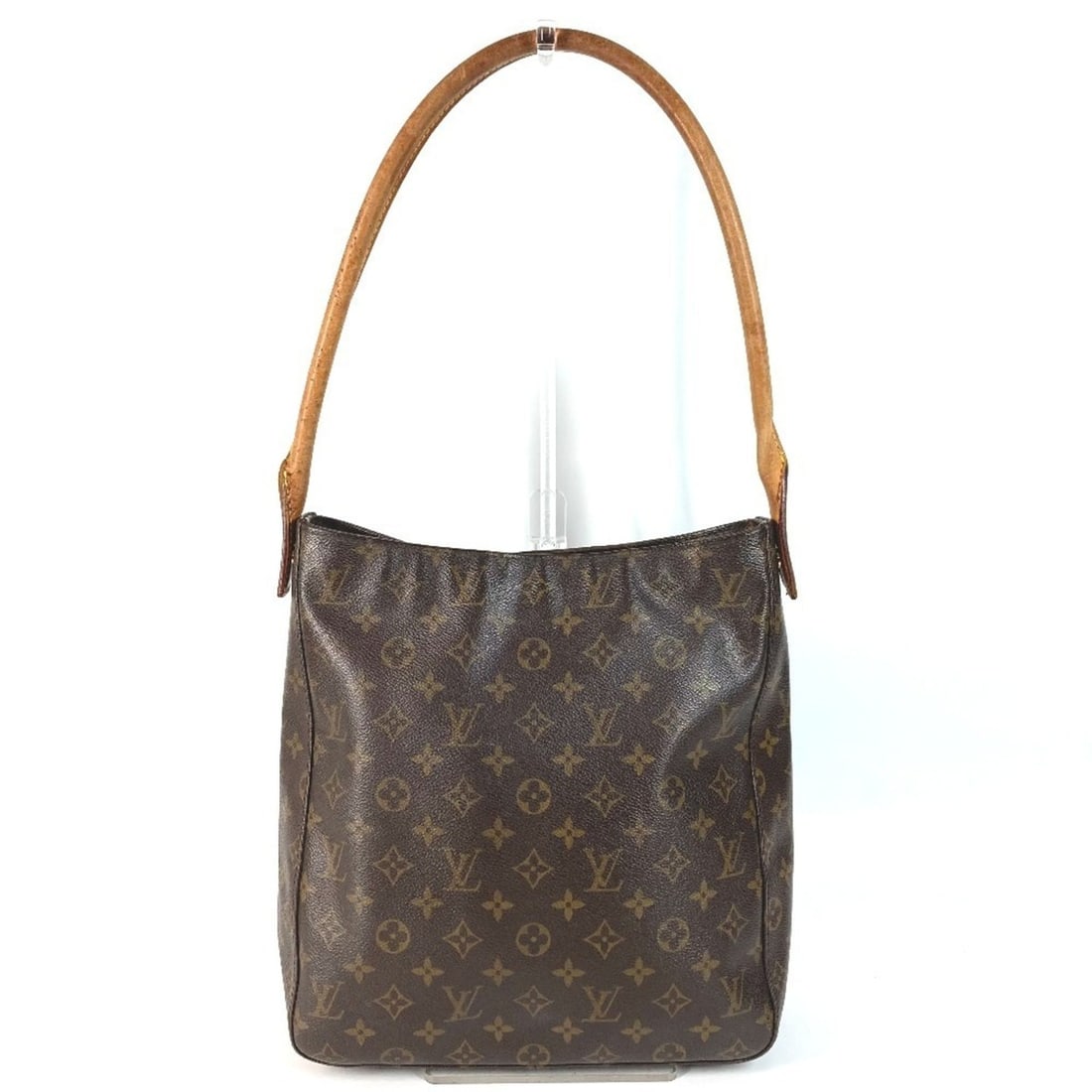 LOUIS VUITTON M51145 Monogram Looping GM Bag, Handbag, Shoulder Canvas, Men's, Women's, Brown (1 of 17)