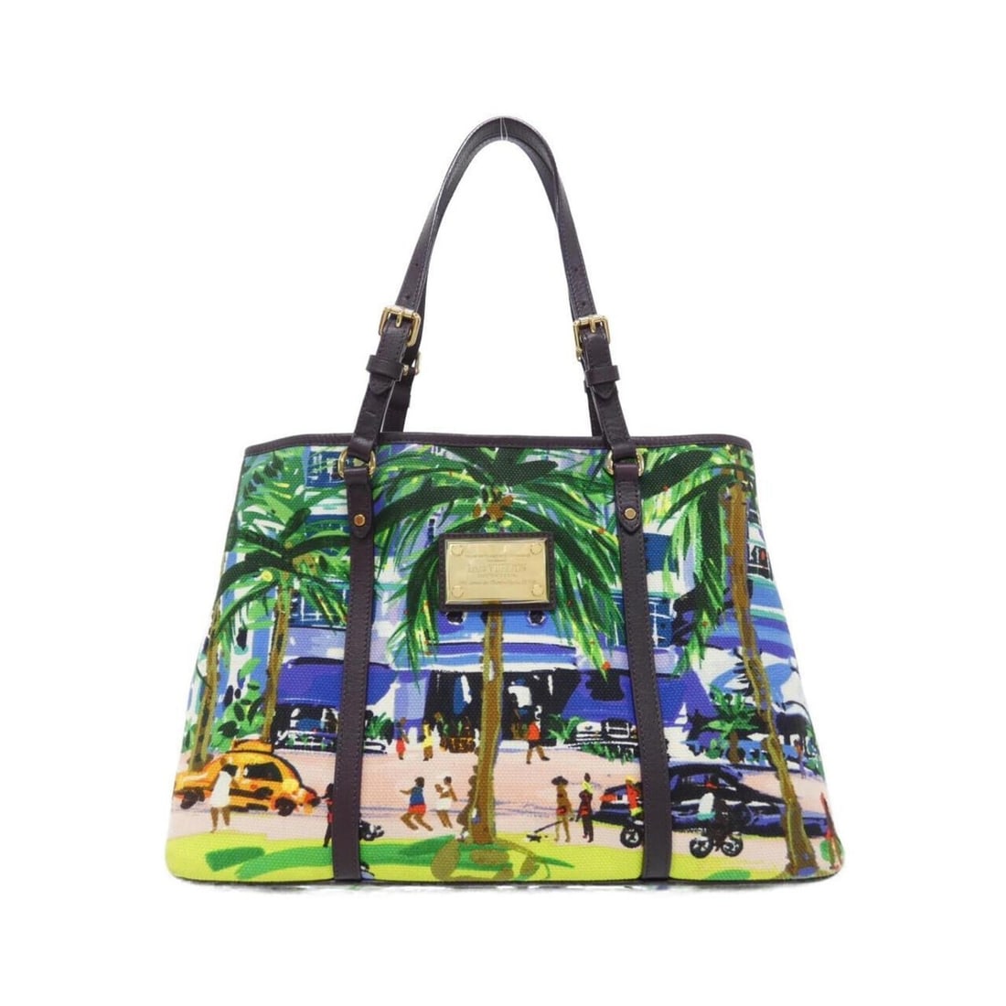 Louis Vuitton Aiol Cabas PM M93771 Shoulder Bag: --- Catalog ---Category: SizeSize (HxWxD): 28cm x 40cm x 16.5cm / 11.02'' x 15.74'' x 6.49''Category: DesignType: Shoulder bagColor: PurpleGender: Women,MenMaterial: Canvas Category: GeneralMPN: