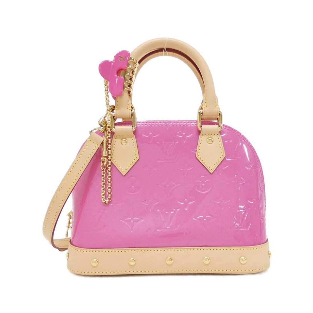 Louis Vuitton LV Remix (Vernis) Alma BB M90611 Handbag: --- Catalog ---Category: SizeSize (HxWxD): 17cm x 23cm x 11cm / 6.69'' x 9.05'' x 4.33''Category: DesignType: HandbagColor: PinkGender: WomenMaterial: Vernis Category: GeneralMPN: M90611Brand: Louis V