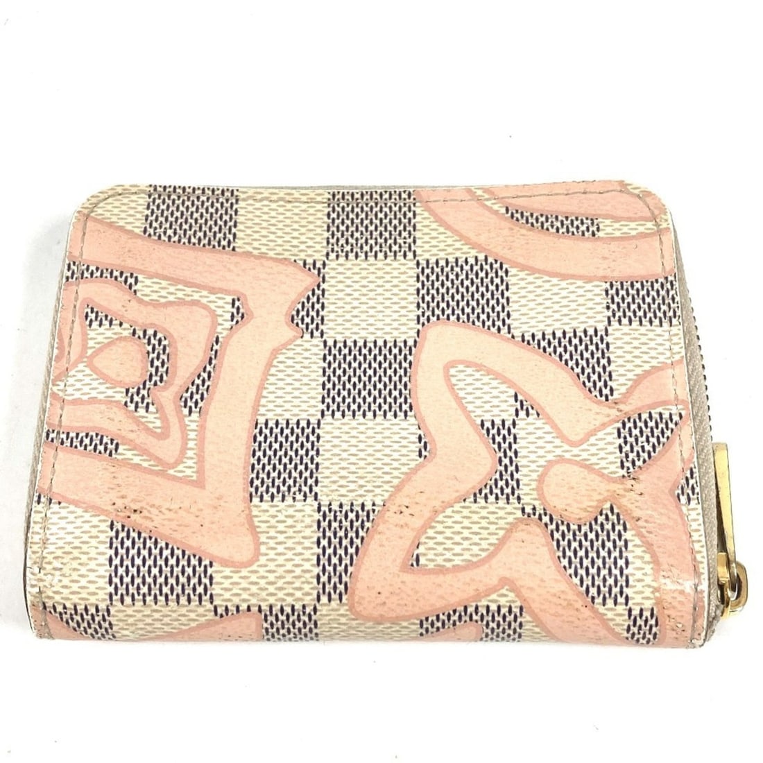 LOUIS VUITTON N60098 Damier Azur Tahiti Zippy Coin Purse Wallet, Purse, Round Zipper Wallet/Coin: --- Catalog ---Category: SizeSize (HxWxD): 8.5cm x 11cm / 3.34'' x 4.33''Category: DesignType: Coin purse/coin caseColor: Pink, WhiteGender: Men,Women,UnisexMaterial: Damier Azur Category: GeneralLine