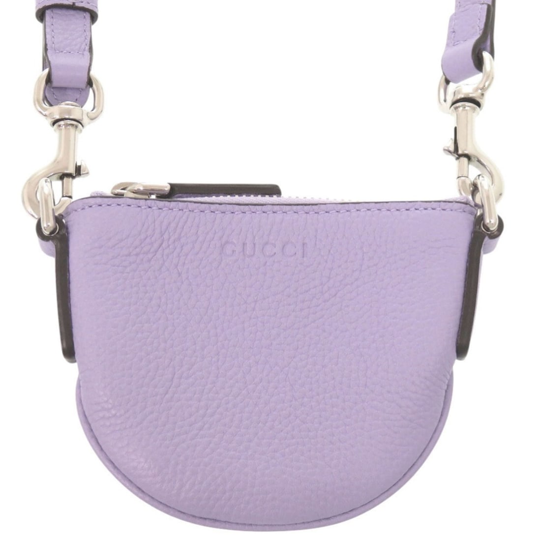 Unused Gucci logo 821831 leather purple micro mini shoulder bag 1478GUCCI: --- Catalog ---Category: SizeSize (HxWxD): 9.5cm x 12cm / 3.74'' x 4.72''Category: DesignType: Shoulder bagColor: PurpleGender: WomenMaterial: Leather Category: GeneralMPN: 821831Brand: GucciCountry o