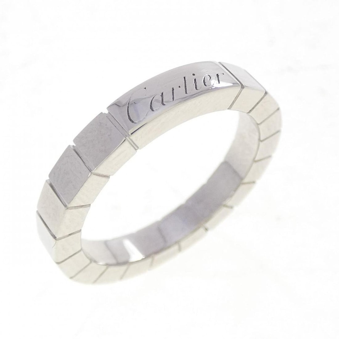 Cartier Lanieres Ring: --- Catalog ---Category: SizeJP Size: 9US Size: 5Category: DesignColor: SilverGender: WomenMaterial: Platinum 950Category: GeneralMPN: CRB4048100Brand: Cartier--- Item List ---Section: ConditionRankin