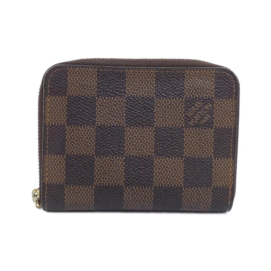 Louis Vuitton Damier Zippy Coin Purse N63070 Wallet/Coin Case: --- Catalog ---Category: SizeSize (HxWxD): 9cm x 11cm x 2cm / 3.54'' x 4.33'' x 0.78''Category: DesignType: Coin purse/coin caseColor: Damier Canvas, EbeneGender: Women,MenMaterial: Coated canvas