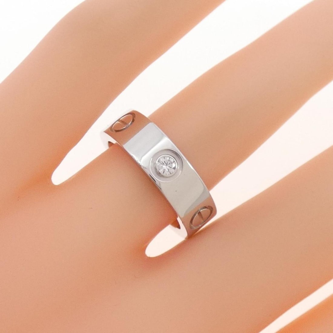 Cartier Love Half-Diamond Ring - 4