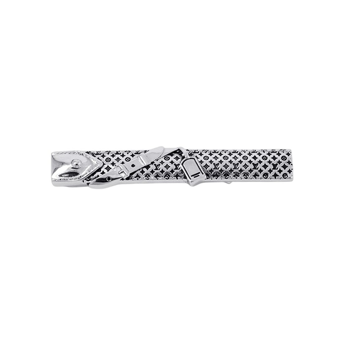 Louis Vuitton Tie Pin, SV925 Silver, Monogram Trunk Motif, Men's: --- Catalog ---Category: SizeSize (HxWxD): 60.00mm x 8.80mm / 2.36'' x 0.35''Category: DesignType: Tie pinColor: SilverGender: MenMaterial: Silver 925Category: GeneralBrand: Louis Vuitton--- Item