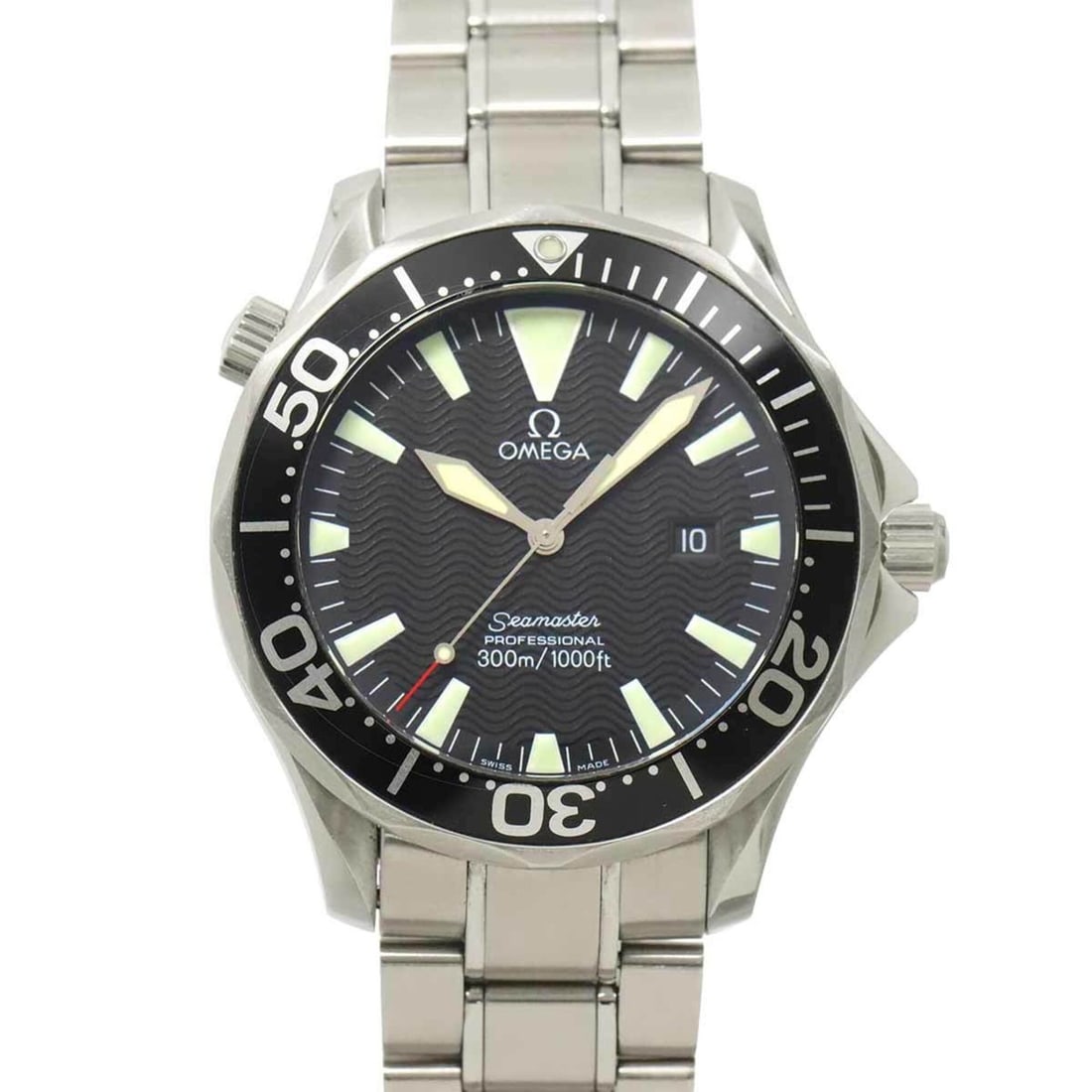 Omega Seamaster Professional 300 2264 50 Men's Watch, Date, Black, Quartz Watch (1 of 10)