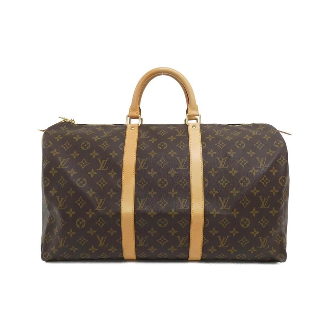 Louis Vuitton Monogram Keepall 50cm M41426 Boston Bag: --- Catalog ---Category: SizeSize (HxWxD): 29cm x 50cm x 22cm / 11.41'' x 19.68'' x 8.66''Category: DesignType: Boston bagColor: MarronGender: Men,WomenMaterial: Coated canvas Hardware Color: