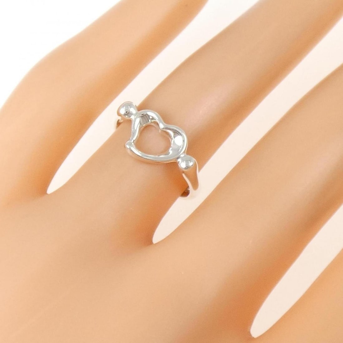 Tiffany Open Heart Ring - 5