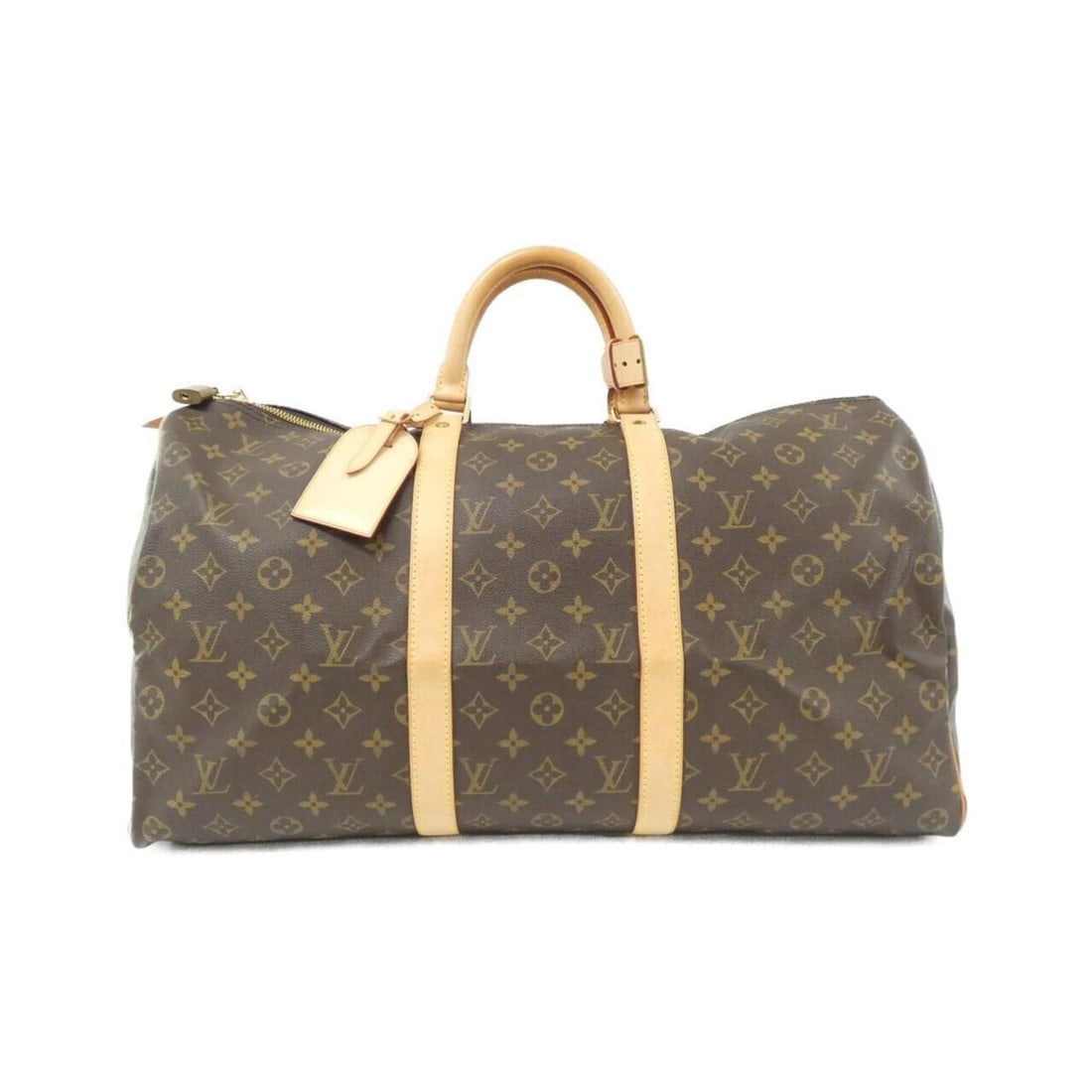 Louis Vuitton Monogram Keepall 50cm M41426 Boston Bag: --- Catalog ---Category: SizeSize (HxWxD): 29cm x 50cm x 22cm / 11.41'' x 19.68'' x 8.66''Category: DesignType: Boston bagColor: MarronGender: Men,WomenMaterial: Coated canvas Hardware Color:
