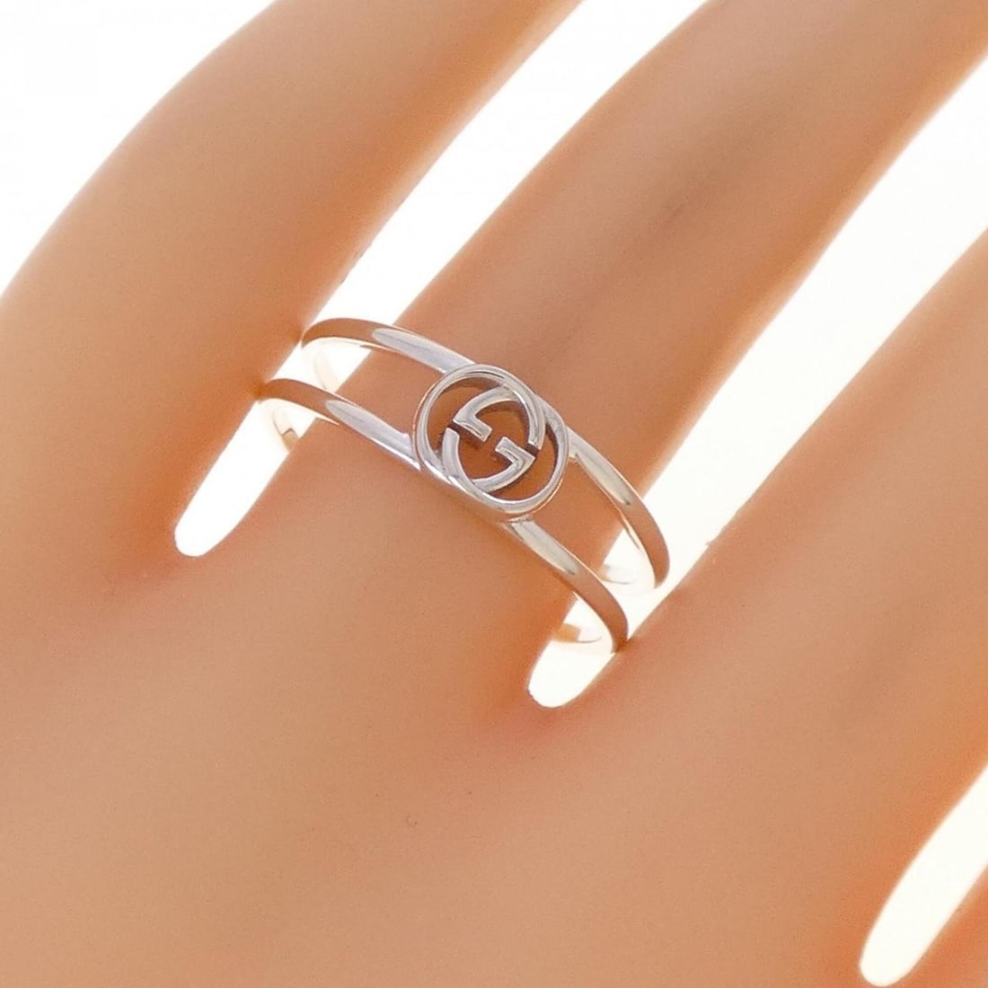 Gucci Interlocking G Open Ring - 5