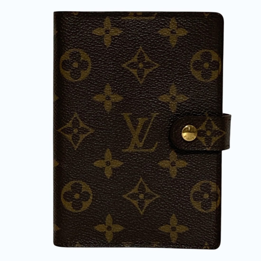 LOUIS VUITTON Agenda PM Monogram Notebook Cover R20005 Brown Women's (1 of 20)