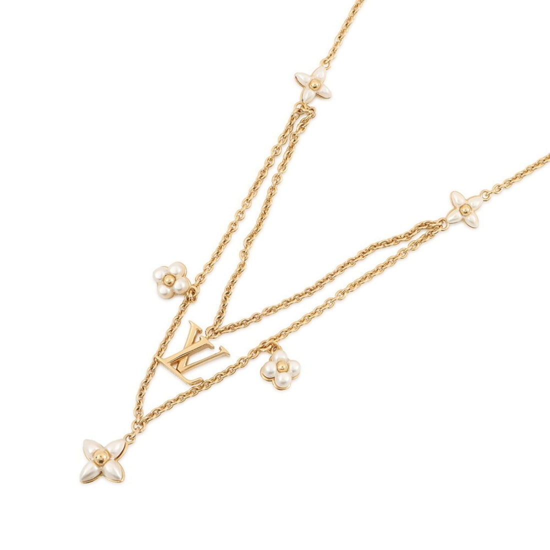 Louis Vuitton Necklace LV Floragram Metal Resin M00981 LOUIS VUITTON for Women NECKLACE: --- Catalog ---Category: SizePendant Size: 9mm x 10mm / 0.35'' x 0.39''Neck Circumference: 35 cm - 40.5 cm / 13.77'' - 15.94''Category: DesignGender: WomenMaterial: ResinNecklace Type: NecklaceCategor