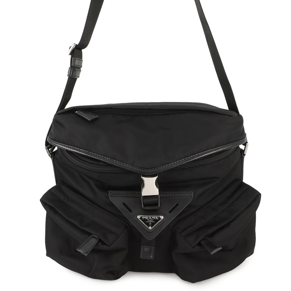 Prada Shoulder Bag Re-Nylon Nylon 2VD062 PRADA Black Handbag: --- Catalog ---Category: SizeWeight: 600g / 1.32lb.Size (HxWxD): 30cm x 30cm x 16cm / 11.81'' x 11.81'' x 6.29''Strap Length: 64.5cm - 117cm / 25.39'' - 46.06''Category: DesignType: Handbag, Shoulder 