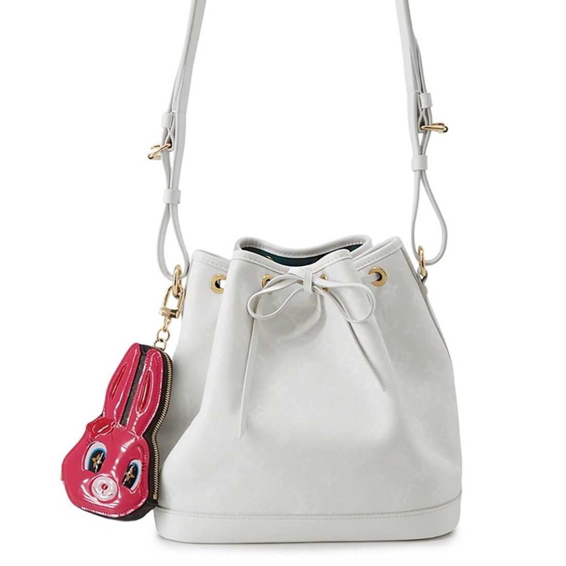 Louis Vuitton shoulder bag, leather, Monogram Petit Noé M11297, LOUIS VUITTON, handbag, white, sale: --- Catalog ---Category: SizeWeight: 820g / 1.8lb.Size (HxWxD): 26cm x 26cm x 19.5cm / 10.23'' x 10.23'' x 7.67''Strap Length: 90cm - 118cm / 35.43'' - 46.45''Category: DesignType: Handbag, Shoulder b