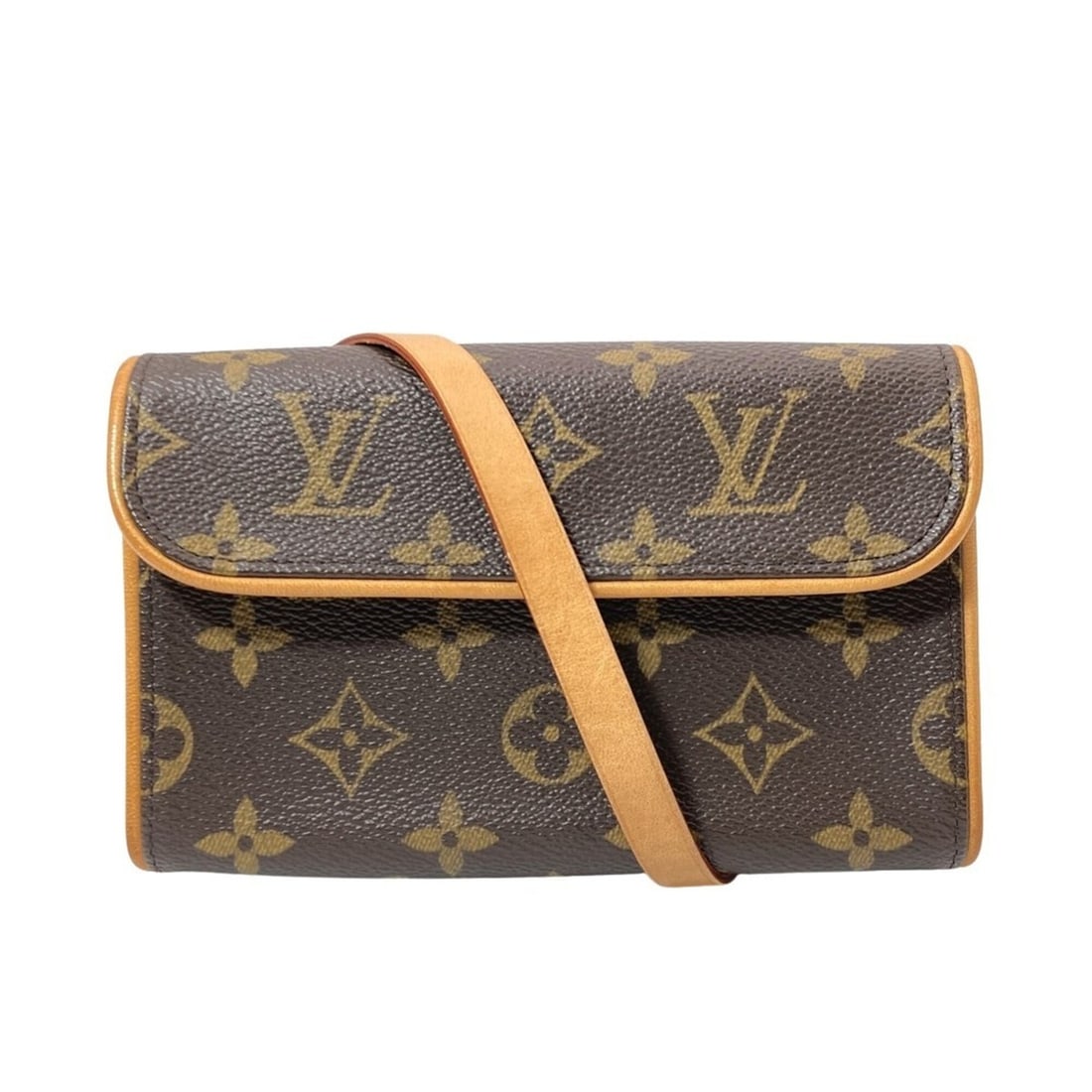 Louis Vuitton Florentine Pochette Waist Bag M51855 Brown FL0053 Handbag Pouch: --- Catalog ---Category: SizeSize (HxWxD): 10cm x 16.5cm x 4cm / 3.93'' x 6.49'' x 1.57''Category: DesignType: Fanny pack, Handbag, Pochette, PouchColor: BrownMaterial: Monogram , Canvas Category: Gen