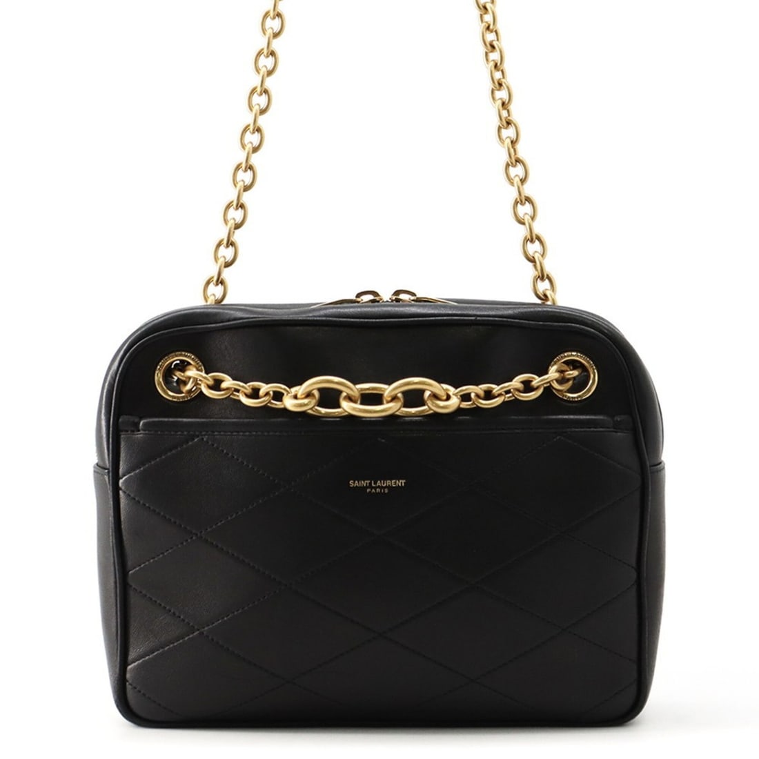 Yves Saint Laurent Saint Laurent Paris Chain Shoulder Bag Le Maillon Leather 669308 SAINT LAURENT: --- Catalog ---Category: SizeWeight: 740g / 1.63lb.Size (HxWxD): 19.5cm x 24.5cm x 6cm / 7.67'' x 9.64'' x 2.36''Strap Length: 68cm - 120cm / 26.77'' - 47.24''Category: DesignType: Handbag, Shoulder b