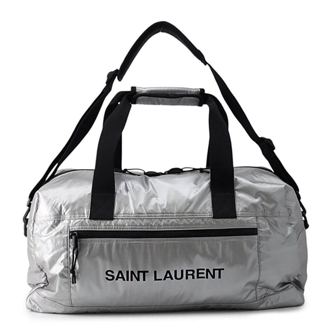 Saint Laurent Boston Bag Nook's Duffle Nylon 581374 SAINT LAURENT PARIS 2-way Handbag: --- Catalog ---Category: SizeWeight: 750g / 1.65lb.Size (HxWxD): 25cm x 50cm x 22cm / 9.84'' x 19.68'' x 8.66''Strap Length: 82cm - 125cm / 32.28'' - 49.21''Category: DesignType: Boston bagColor: Blac