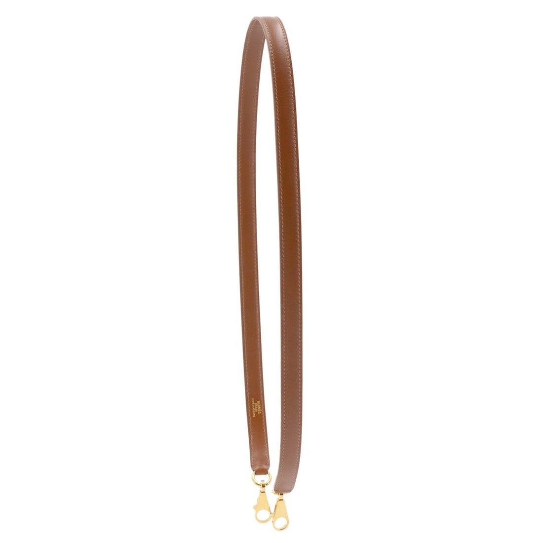 Hermes Kelly Bolide Shoulder Strap, Box Calf Leather, Brown: --- Catalog ---Category: SizeSize (HxWxD): 89.5cm x 1.6cm / 35.23'' x 0.62''Category: DesignType: StrapColor: BrownGender: WomenMaterial: Box calf leatherCategory: GeneralBrand: HermesCountry of Origi