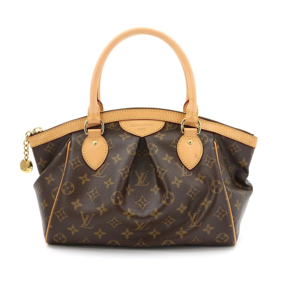 Louis Vuitton Monogram Tivoli PM Handbag, Brown, M40143, Gold Hardware (1 of 10)