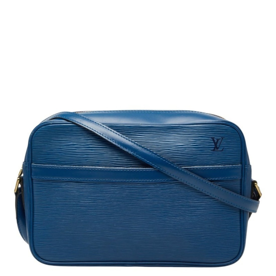 Louis Vuitton Epi Trocadero Crossbody Shoulder Bag M51315 Toledo Blue Leather Women's LOUIS VUITTON: --- Catalog ---Category: SizeStrap Drop: 57cm / 22.44''Size (HxWxD): 18cm x 27cm x 7cm / 7.08'' x 10.62'' x 2.75''Category: DesignType: Shoulder bagColor: Toledo blueGender: WomenClosure: ZipperMateri